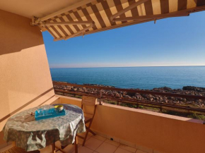 T2 avec WIFI, 1ère ligne mer, terrasse, parking - FR-1-472A-310